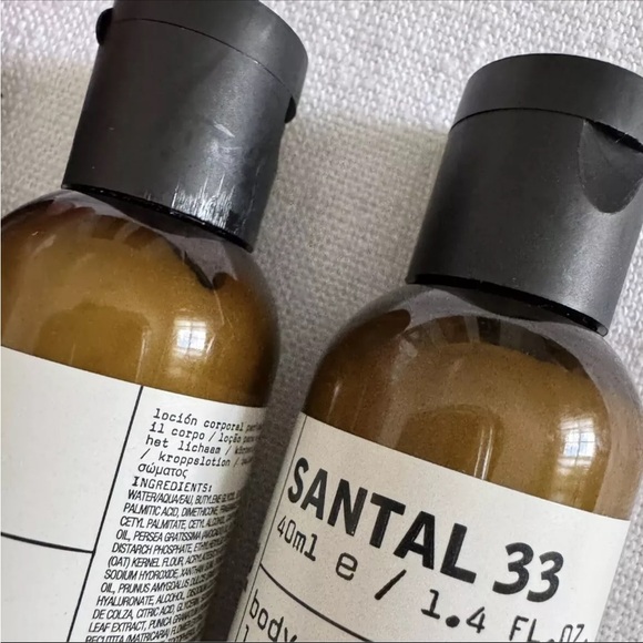 Le Labo Santal 33 Travel Set: Lotion, Shampoo, Conditoner, Soap - Lot of 20 - Picture 8 of 9